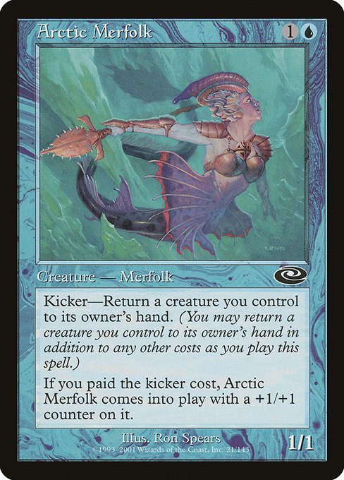 Arctic Merfolk highlighted card art