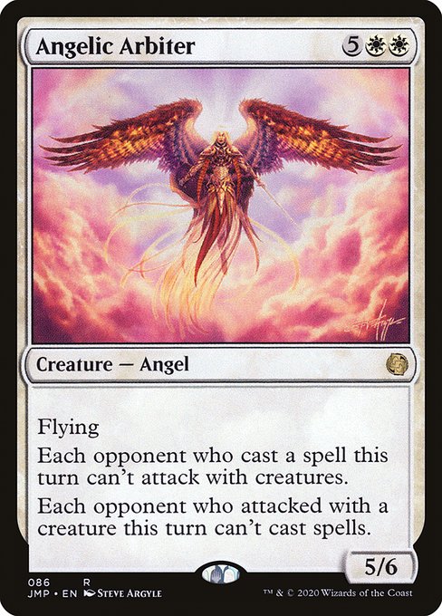 Angelic Arbiter highlighted card art