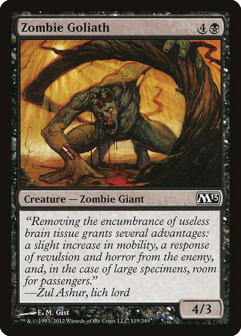 Zombie Goliath from Magic 2013