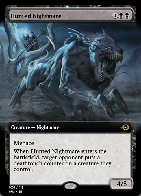 Hunted Nightmare highlighted card art