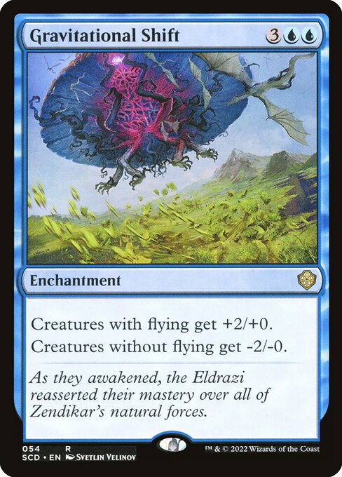 Gravitational Shift highlighted card art