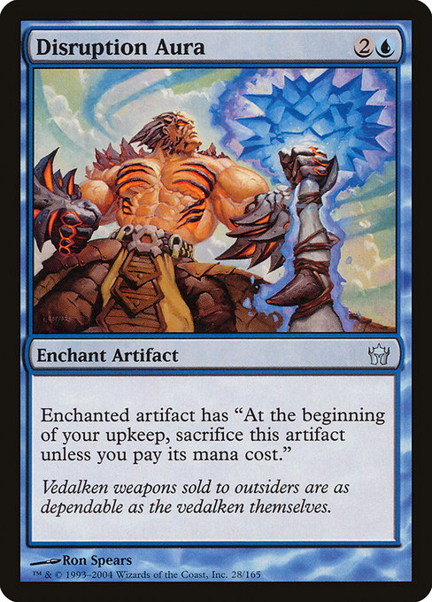 Disruption Aura highlighted card art