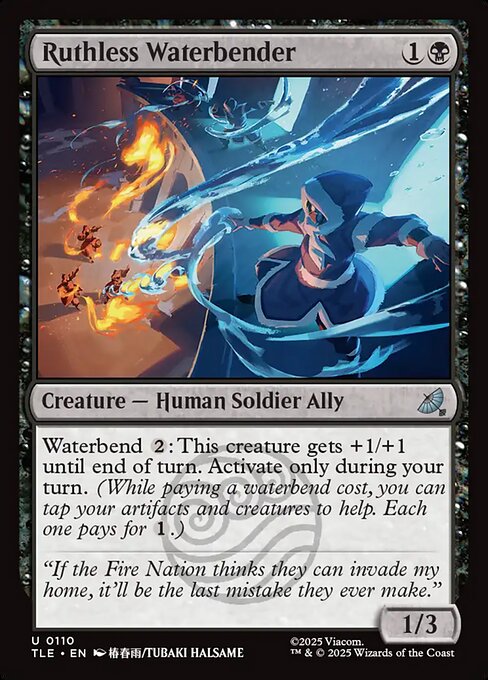 Ruthless Waterbender from Avatar: The Last Airbender Eternal