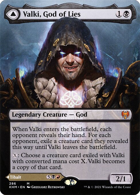 Valki, God of Lies // Tibalt, Cosmic Impostor from Kaldheim