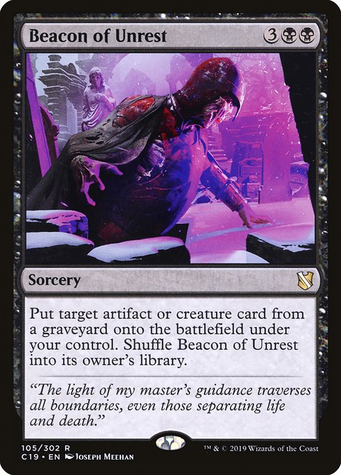 Beacon of Unrest from Commander 2019
