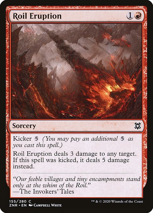 Roil Eruption from Zendikar Rising