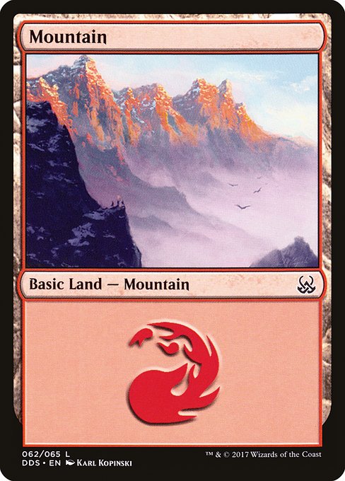 Mountain from Duel Decks: Mind vs. Might