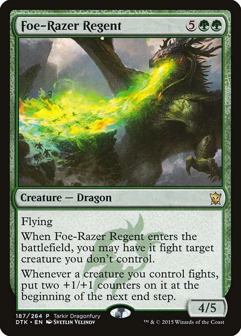 Foe-Razer Regent from Tarkir Dragonfury