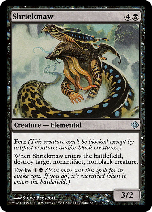 Shriekmaw from Magic Online Theme Decks