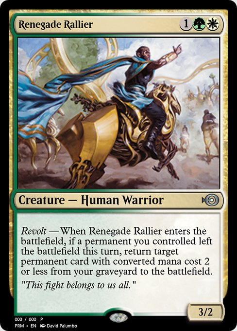 Renegade Rallier from Magic Online Promos