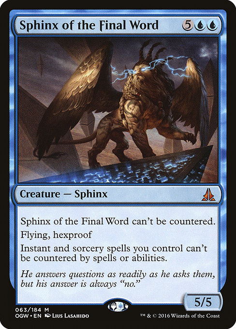 Sphinx of the Final Word from Oath of the Gatewatch