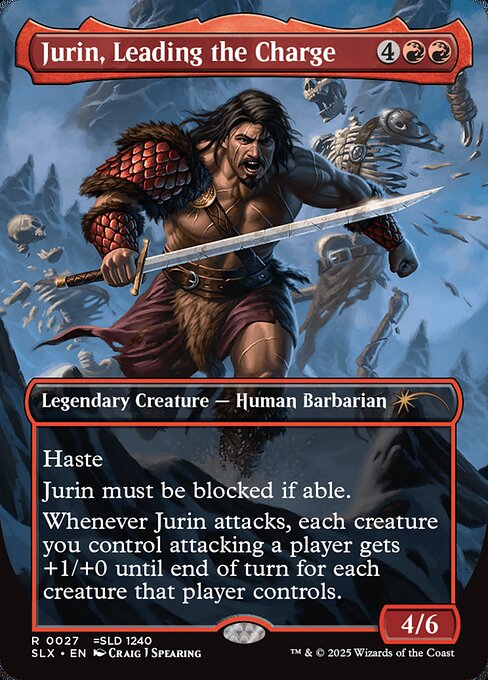 Jurin, Leading the Charge highlighted card art