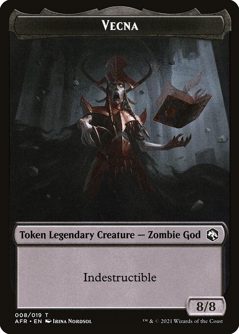 Vecna highlighted card art