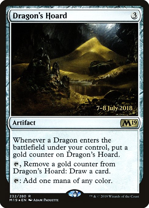 Dragon's Hoard from Core Set 2019 Promos