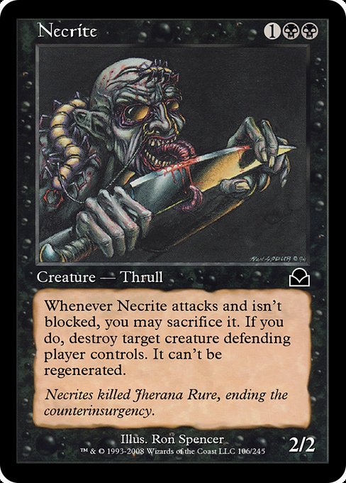 Necrite highlighted card art