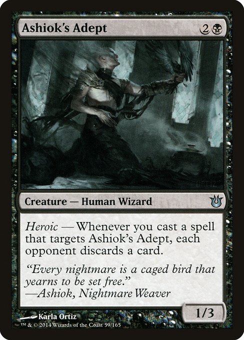 Ashiok's Adept highlighted card art