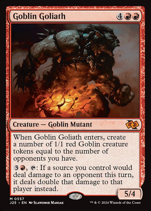 Goblin Goliath highlighted card art