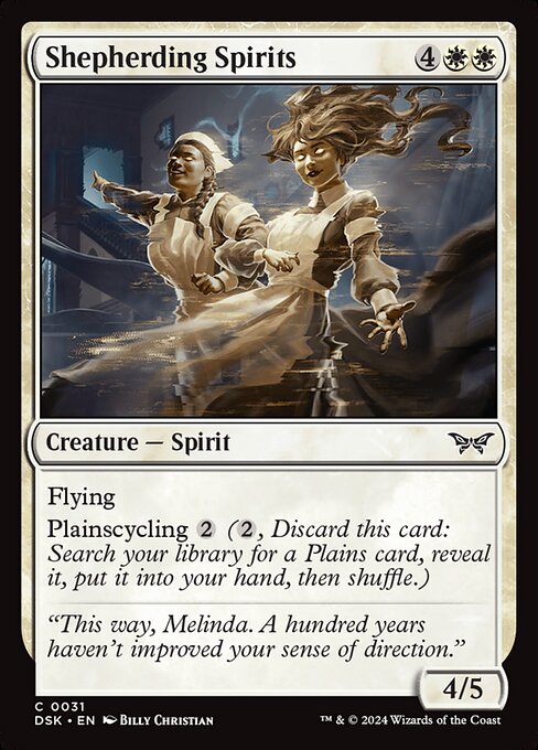 Shepherding Spirits highlighted card art