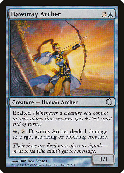 Dawnray Archer highlighted card art
