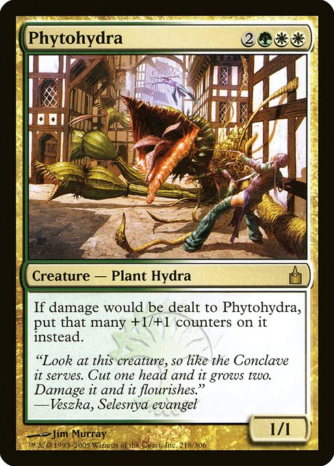 Phytohydra from Ravnica: City of Guilds