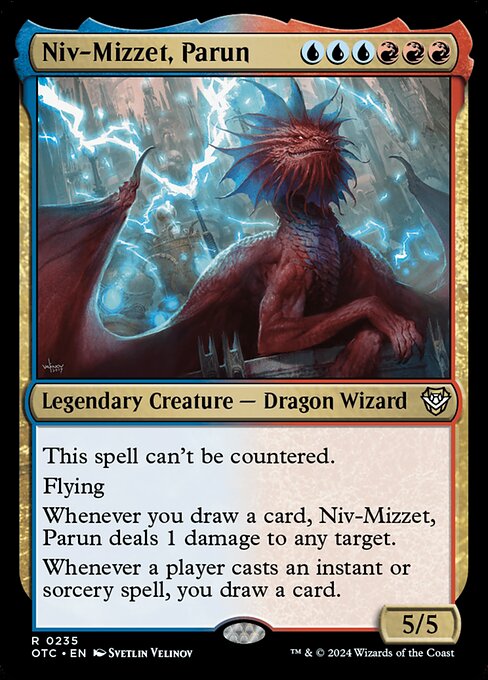 Niv-Mizzet, Parun from Outlaws of Thunder Junction Commander