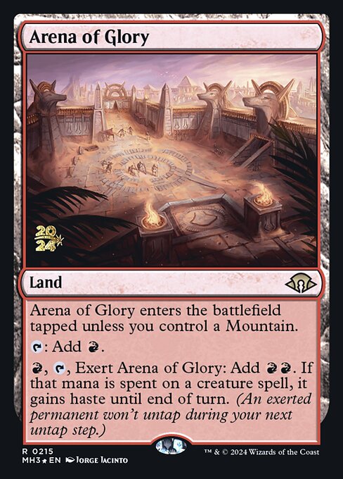 Arena of Glory from Modern Horizons 3 Promos