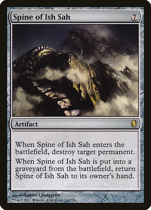 Spine of Ish Sah from Commander 2013