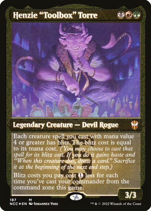 Henzie "Toolbox" Torre from New Capenna Commander