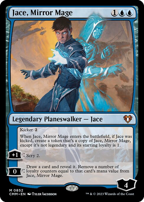 Jace, Mirror Mage highlighted card art