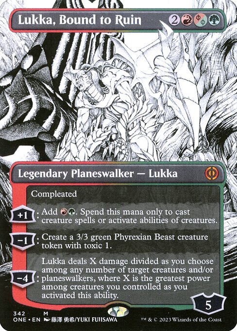 Lukka, Bound to Ruin from Phyrexia: All Will Be One