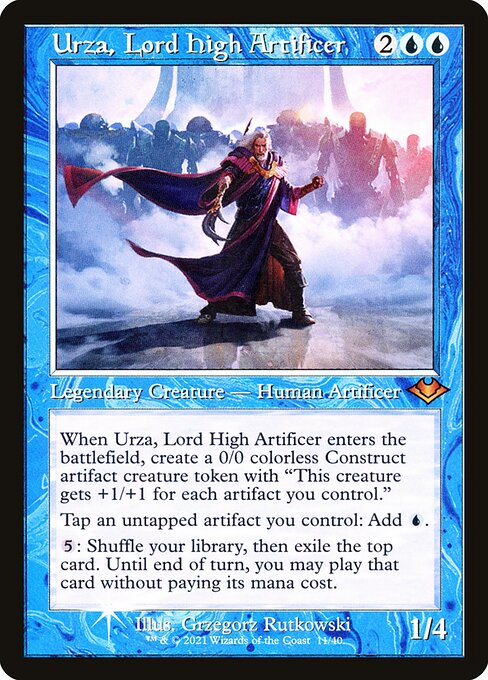 Urza, Lord High Artificer from Modern Horizons 1 Timeshifts