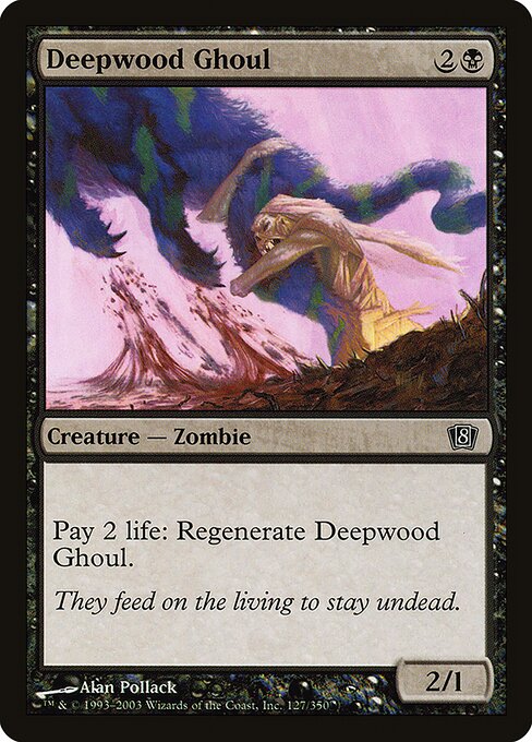 Deepwood Ghoul highlighted card art