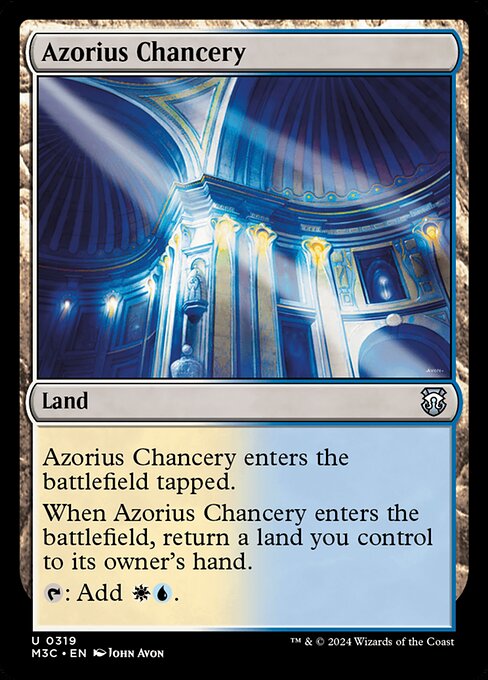 Azorius Chancery from Modern Horizons 3 Commander