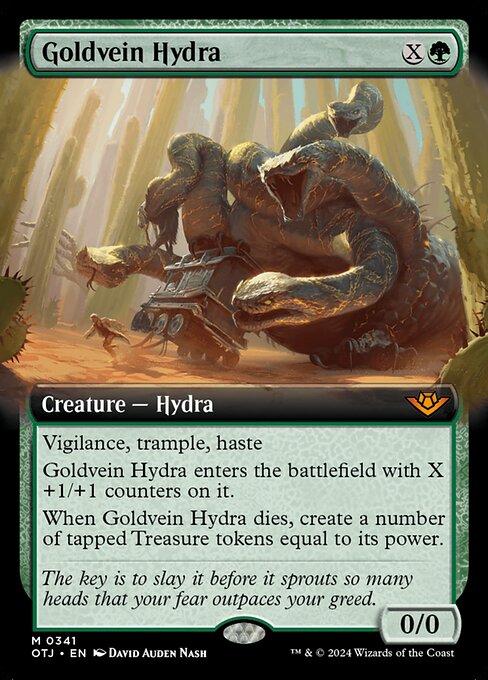 Goldvein Hydra from Outlaws of Thunder Junction