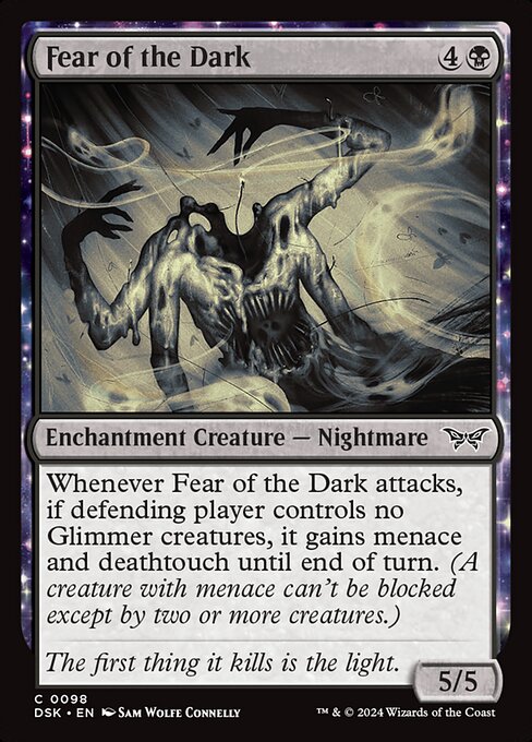 Fear of the Dark highlighted card art