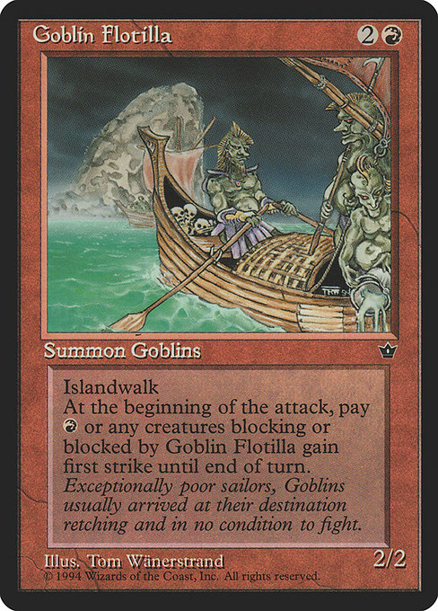 Goblin Flotilla highlighted card art