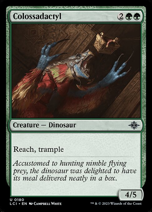 Colossadactyl highlighted card art
