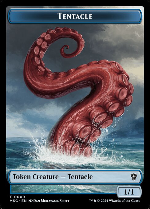 Tentacle highlighted card art