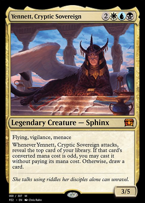 Yennett, Cryptic Sovereign from Treasure Chest