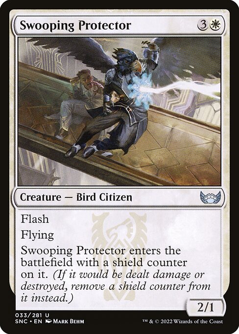 Swooping Protector highlighted card art