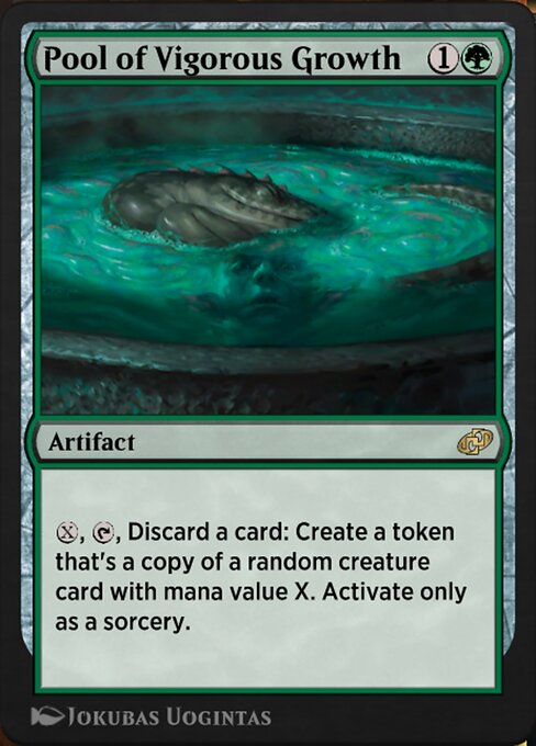 Pool of Vigorous Growth highlighted card art