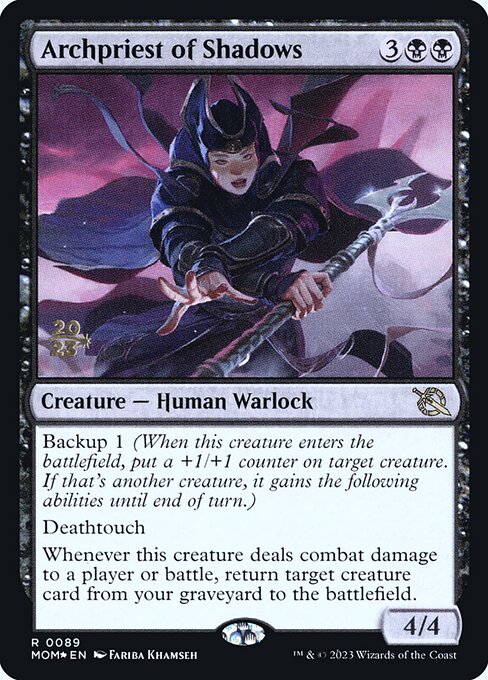 Archpriest of Shadows from March of the Machine Promos
