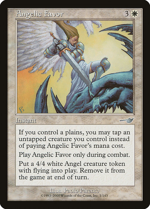 Angelic Favor from Nemesis
