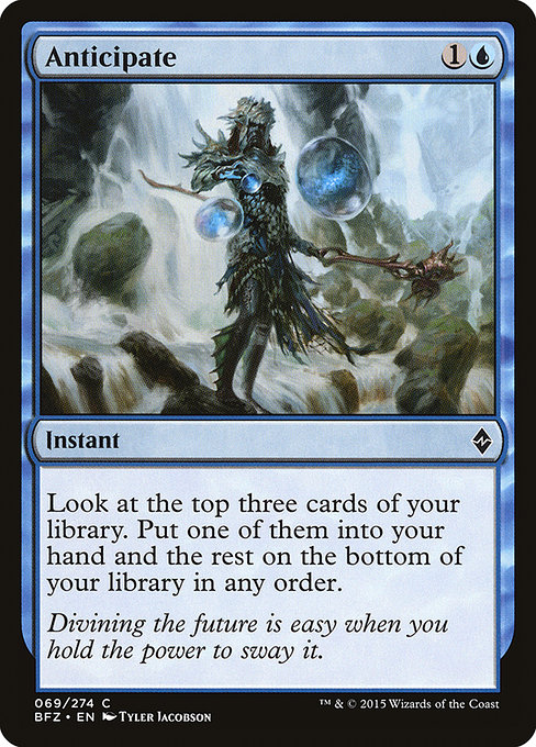 Anticipate from Battle for Zendikar