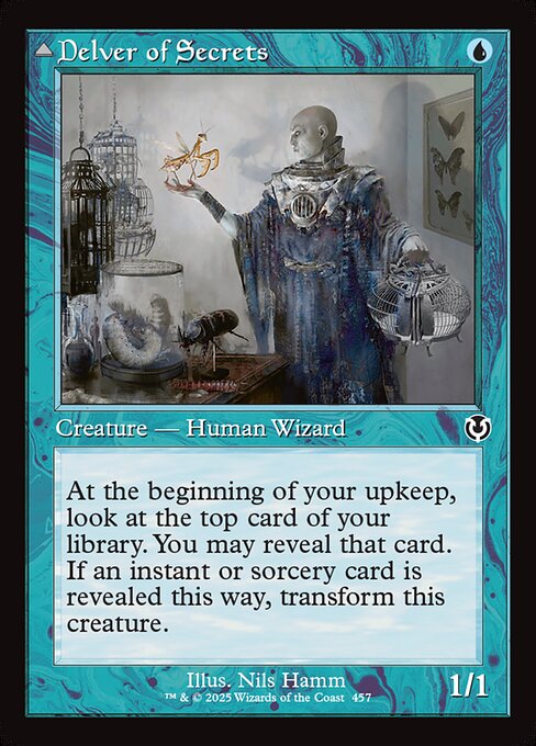 Delver of Secrets // Insectile Aberration from Innistrad Remastered