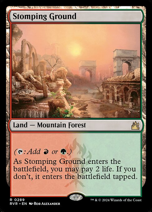 Stomping Ground from Ravnica Remastered
