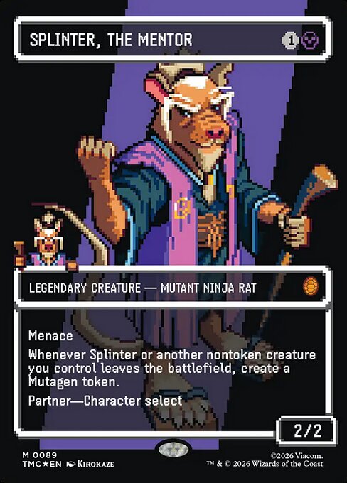 Splinter, the Mentor from Teenage Mutant Ninja Turtles Eternal