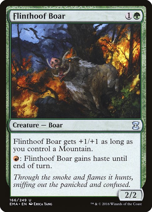Flinthoof Boar highlighted card art