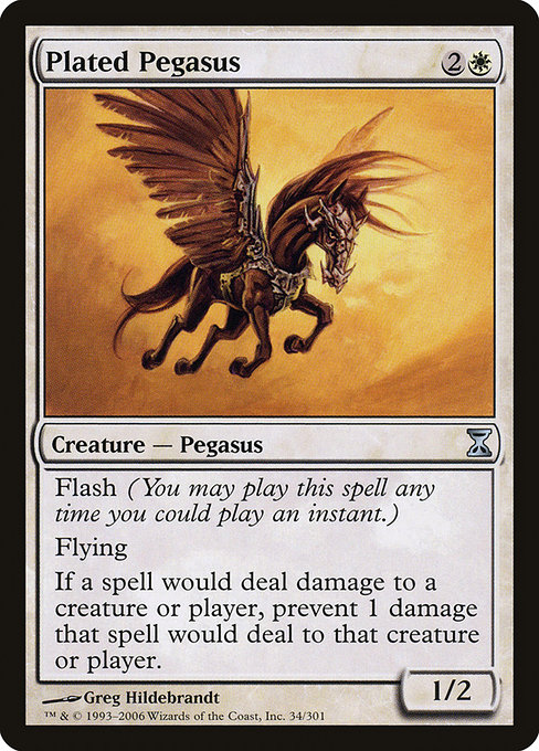Plated Pegasus highlighted card art