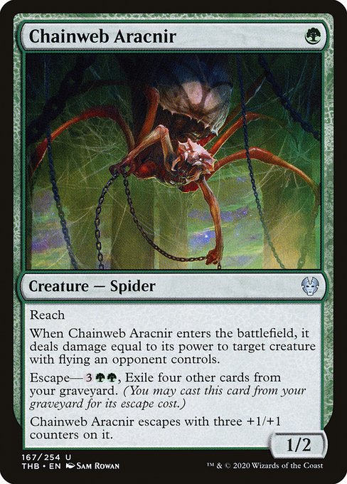 Chainweb Aracnir highlighted card art